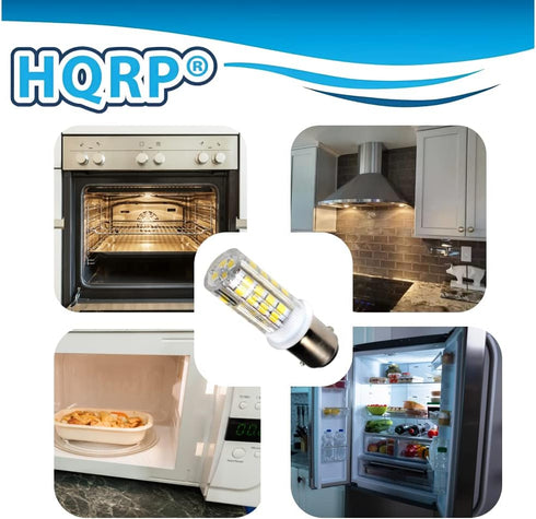 HQRP 120V LED Light Bulb Cool White Compatible with Craftsman STD372252 Replacement for 113.248212 113.248322 Band Saw...